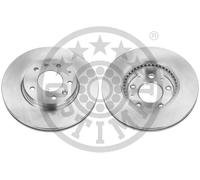 2x Disco freno Assale anteriore ventilato BS-7740C OPTIMAL per MAZDA 6 Hatchback