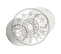 2x Disco freno Assale anteriore ventilato BS-7854HC OPTIMAL per MERCEDES-BENZ