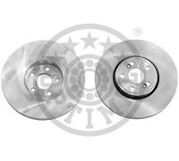 2x Disco freno Assale anteriore ventilato BS-8272HC OPTIMAL per RENAULT