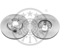 2x Disco freno Assale anteriore ventilato BS-8348HC OPTIMAL per BMW X5 X6