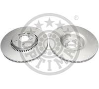 2x Disco freno Assale anteriore ventilato BS-8480HC OPTIMAL per VOLVO FORD