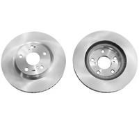 2x Disco freno Assale anteriore ventilato BS-8498HC OPTIMAL per TOYOTA LEXUS