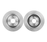 2x Disco freno Assale anteriore ventilato BS-8530C OPTIMAL per HONDA FR-V