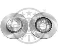 2x Disco freno Assale anteriore ventilato BS-8592C OPTIMAL per MAZDA 6 Hatchback