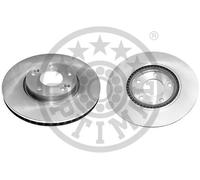 2x Disco freno Assale anteriore ventilato BS-8788HC OPTIMAL per HYUNDAI KIA