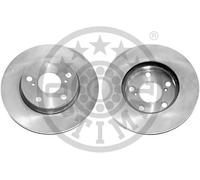 2x Disco freno Assale anteriore ventilato BS-8868C OPTIMAL per TOYOTA AURIS