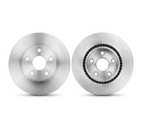 2x Disco freno Assale anteriore ventilato BS-9104C OPTIMAL per LEXUS TOYOTA