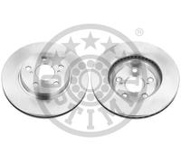 2x Disco freno Assale anteriore ventilato BS-9104C OPTIMAL per TOYOTA LEXUS
