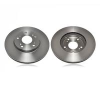 2x Disco freno Assale anteriore ventilato N3304059 NIPPARTS per HONDA CIVIC IX