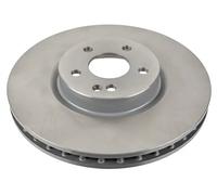 2x Disco freno Assale anteriore ventilazione interna 104855 FEBI BILSTEIN