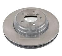 2x Disco freno Assale anteriore ventilazione interna 105719 FEBI BILSTEIN