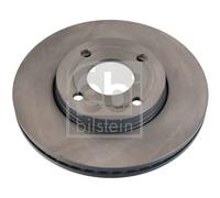 2x Disco freno Assale anteriore ventilazione interna 105849 FEBI BILSTEIN