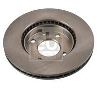 2x Disco freno Assale anteriore ventilazione interna 106354 FEBI BILSTEIN