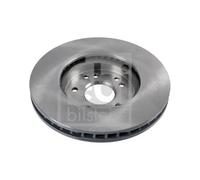 2x Disco freno Assale anteriore ventilazione interna 10686 FEBI BILSTEIN