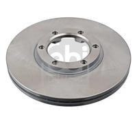 2x Disco freno Assale anteriore ventilazione interna 10750 FEBI BILSTEIN