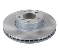 2x Disco freno Assale anteriore ventilazione interna 10751 FEBI BILSTEIN per BMW