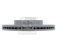 2x Disco freno Assale anteriore ventilazione interna 108404 FEBI BILSTEIN