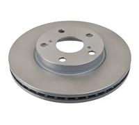 2x Disco freno Assale anteriore ventilazione interna 108406 FEBI BILSTEIN