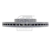 2x Disco freno Assale anteriore ventilazione interna 108408 FEBI BILSTEIN