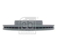 2x Disco freno Assale anteriore ventilazione interna 108434 FEBI BILSTEIN