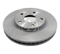 2x Disco freno Assale anteriore ventilazione interna 108437 FEBI BILSTEIN