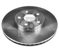 2x Disco freno Assale anteriore ventilazione interna 108446 FEBI BILSTEIN