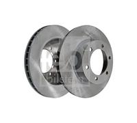 2x Disco freno Assale anteriore ventilazione interna 108471 FEBI BILSTEIN