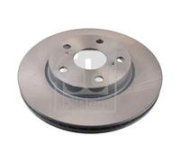 2x Disco freno Assale anteriore ventilazione interna 108481 FEBI BILSTEIN