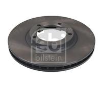 2x Disco freno Assale anteriore ventilazione interna 108502 FEBI BILSTEIN