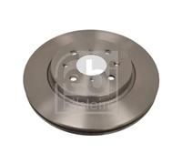 2x Disco freno Assale anteriore ventilazione interna 108504 FEBI BILSTEIN