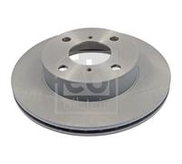 2x Disco freno Assale anteriore ventilazione interna 108516 FEBI BILSTEIN