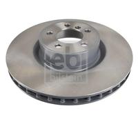 2x Disco freno Assale anteriore ventilazione interna 108522 FEBI BILSTEIN