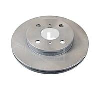 2x Disco freno Assale anteriore ventilazione interna 108537 FEBI BILSTEIN