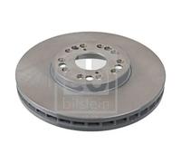 2x Disco freno Assale anteriore ventilazione interna 108556 FEBI BILSTEIN