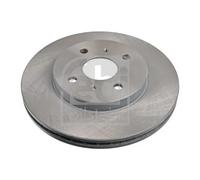 2 x FEBI BILSTEIN 108567 Disco freno per DAIHATSU,SUBARU