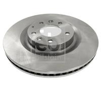 2x Disco freno Assale anteriore ventilazione interna 108569 FEBI BILSTEIN