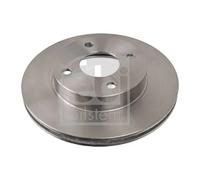 2x Disco freno Assale anteriore ventilazione interna 108595 FEBI BILSTEIN