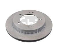 2x Disco freno Assale anteriore ventilazione interna 108602 FEBI BILSTEIN