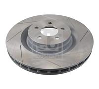 2x Disco freno Assale anteriore ventilazione interna 108643 FEBI BILSTEIN