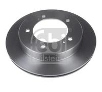 2x Disco freno Assale anteriore ventilazione interna 108650 FEBI BILSTEIN