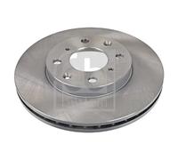 2x Disco freno Assale anteriore ventilazione interna 108653 FEBI BILSTEIN