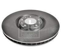 2x Disco freno Assale anteriore ventilazione interna 108667 FEBI BILSTEIN