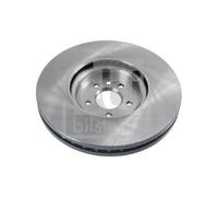 2x Disco freno Assale anteriore ventilazione interna 108677 FEBI BILSTEIN