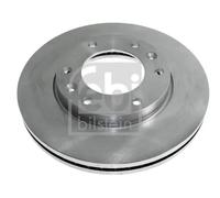 2x Disco freno Assale anteriore ventilazione interna 170609 FEBI BILSTEIN