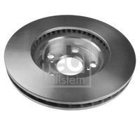 2x Disco freno Assale anteriore ventilazione interna 170769 FEBI BILSTEIN