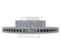 2x Disco freno Assale anteriore ventilazione interna 170780 FEBI BILSTEIN