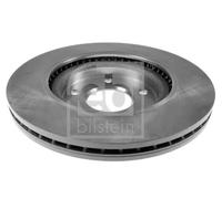 2x Disco freno Assale anteriore ventilazione interna 170850 FEBI BILSTEIN