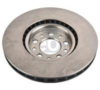 2x Disco freno Assale anteriore ventilazione interna 172916 FEBI BILSTEIN