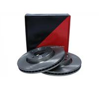 2x Disco freno Assale anteriore ventilazione interna 19-1256 MAXGEAR per HYUNDAI