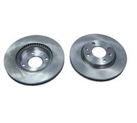2x Disco freno Assale anteriore ventilazione interna 19-1256 MAXGEAR per HYUNDAI